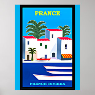 Cote D Azur Posters & Prints | Zazzle