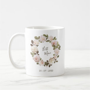 Vintage French Roses Best Man Wedding Mug