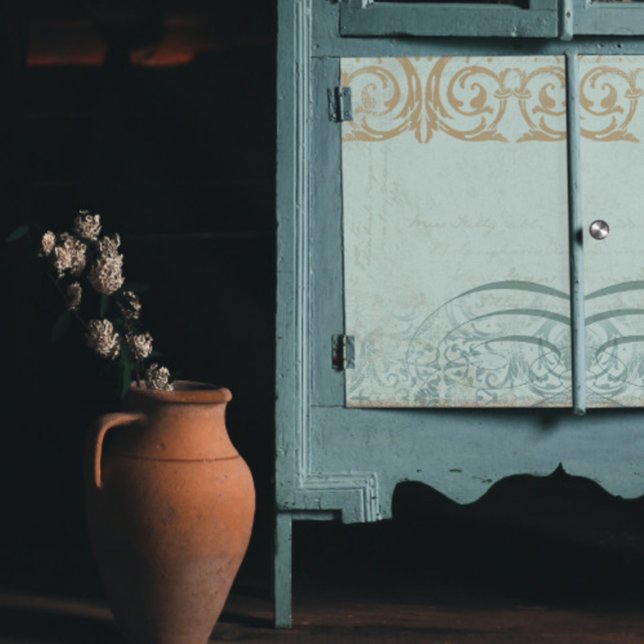 Vintage French Script Scrolls Ephemera Decoupage Tissue Paper (Creator Uploaded)