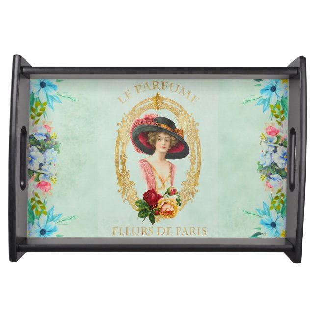 Vintage French Serving Tray (Front)