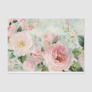 Vintage French Shabby Chic Blossom Decoupage Tissue Paper