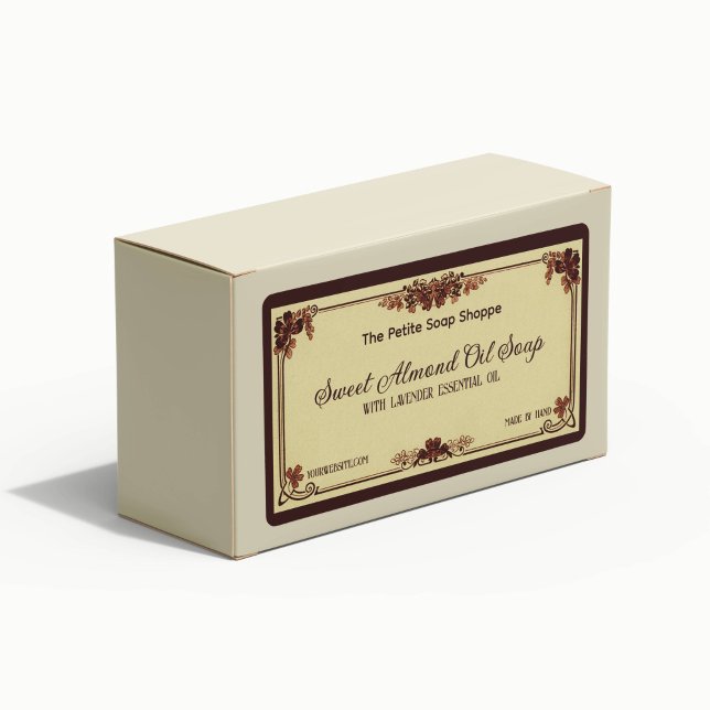 Vintage French Soap / Cosmetics Label (Creator Uploaded)