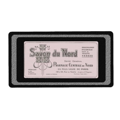 Vintage French Soap Label
