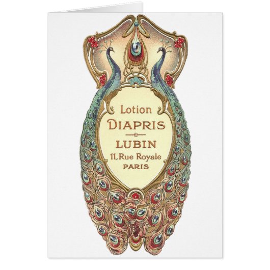 Vintage French Soap label Cards (Front)