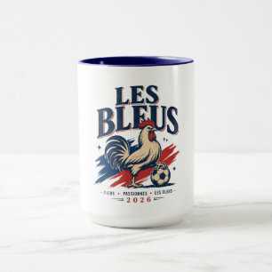 Vintage French Soccer Rooster Fan Football 2026 Mug