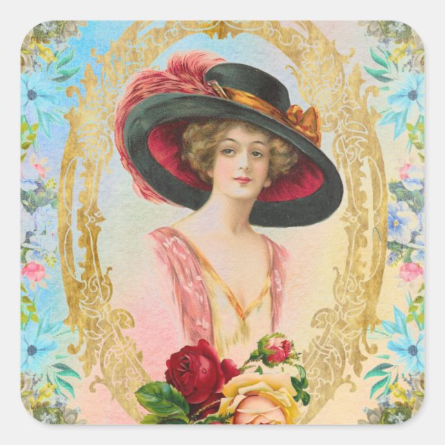 Vintage French Sticker (Front)