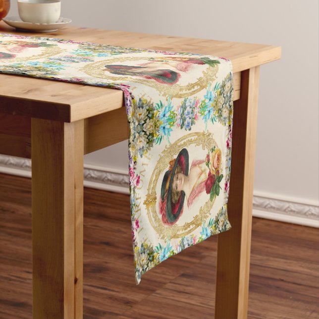 Vintage French Table Runner (In Situ)