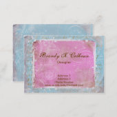 Vintage French Toile & Script No.1 Business Cards (Front/Back)