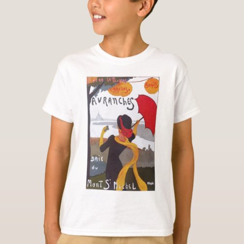Vintage French Travel Ad 1910 T_Shirt