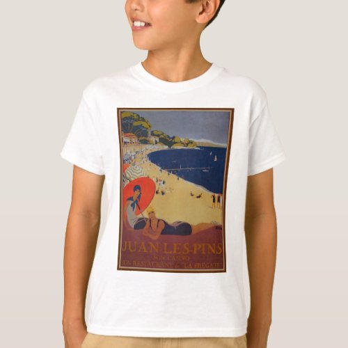 Vintage French Travel Advertisement T_Shirt