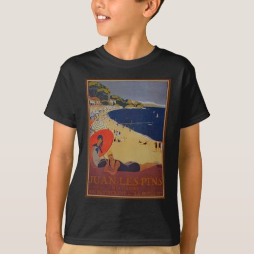 Vintage French Travel Advertisement T_Shirt