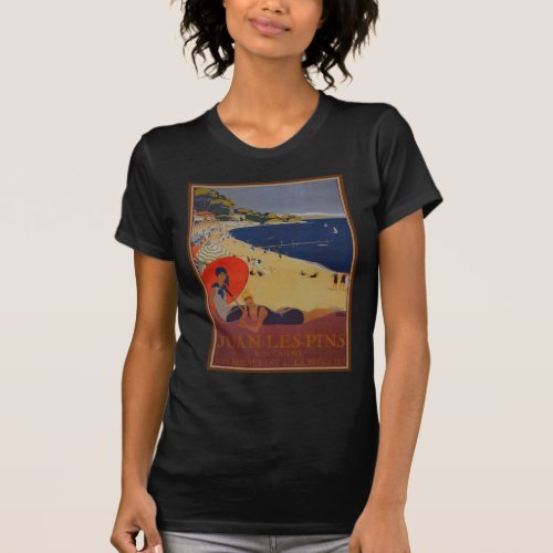 Vintage French Travel Advertisement T_Shirt