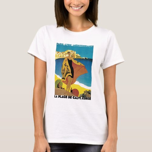 Vintage French Travel T_Shirt