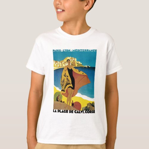 Vintage French Travel T_Shirt