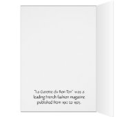 Vintage French Woman & Dog, (Inside (Left))