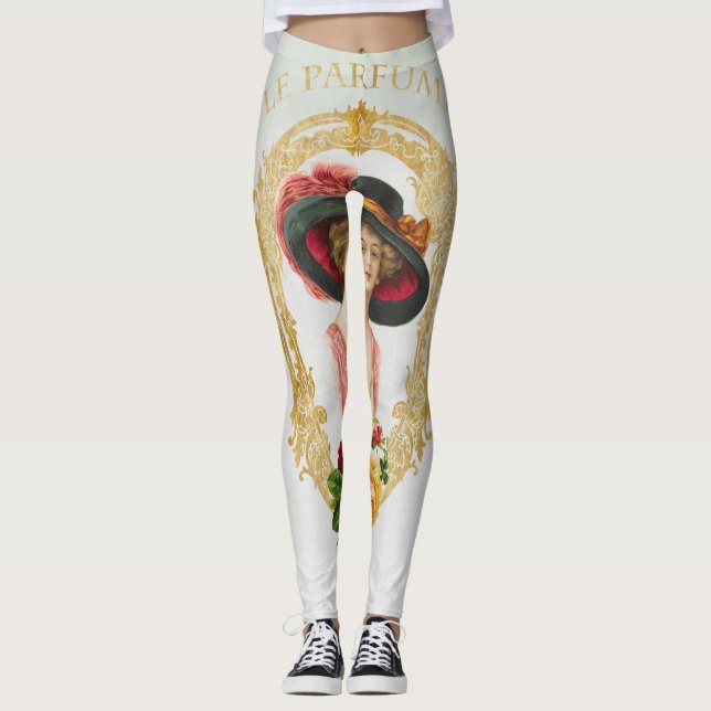Vintage French Women's Leggings (Front)