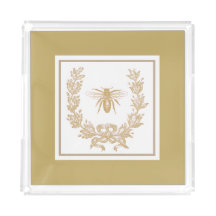 Vintage French Wreath w/Bee Mushroom