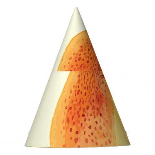Vintage Fresh Fruits Watercolor Design Party Hat