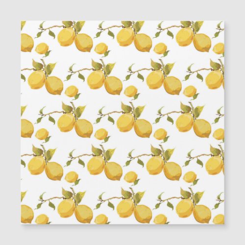 Vintage Fresh Lemons Simplistic Design