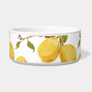 Vintage Fresh Lemons: Simplistic Design Bowl