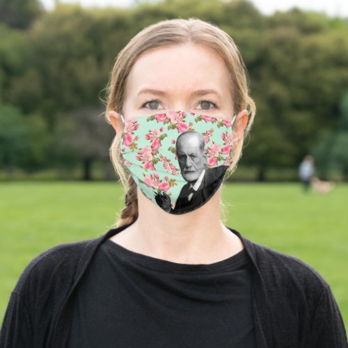 Vintage Freud Face Mas Adult Cloth Face Mask