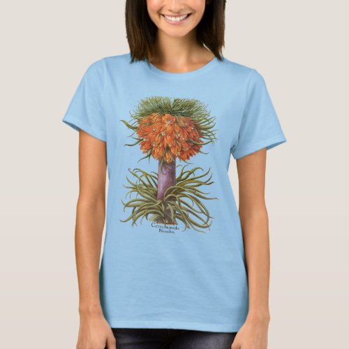 Vintage Fritillaria Flowers by Basilius Besler T_Shirt