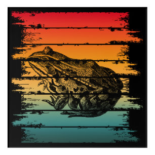 VINTAGE FROG ACRYLIC PRINT