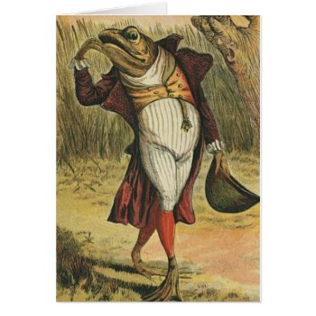 Vintage - Frog In His Finery  by AsTimeGoesBy at Zazzle