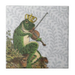 Vintage Frog Prince Charming Tile at Zazzle