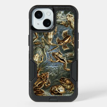 Vintage Frogs And Toads Batrachia By Ernst Haeckel Iphone 15 Case by Ernst_Haeckel_Art at Zazzle