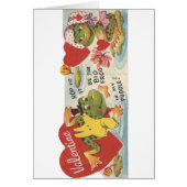 Vintage Frogs Valentine (Front)