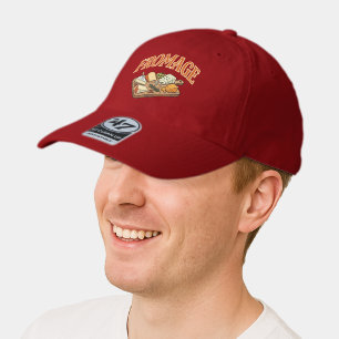 Vintage Fromage French Cheese Charcuterie Graphic 47 Brand Hat