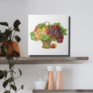 Vintage Fruit Basket