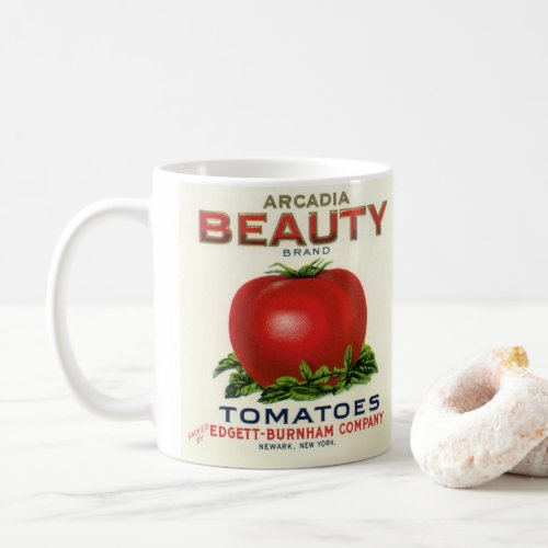 Vintage Fruit Crate Label, Arcadia Beauty Tomatoes