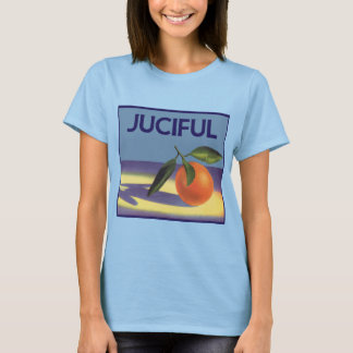 Vintage Fruit Crate Label Art, Juciful Oranges T-Shirt