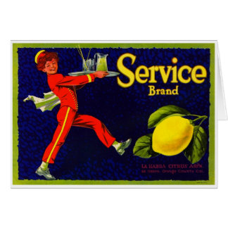 Vintage Fruit Crate Label Cards