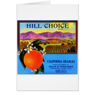 Vintage Fruit Crate Label Cards