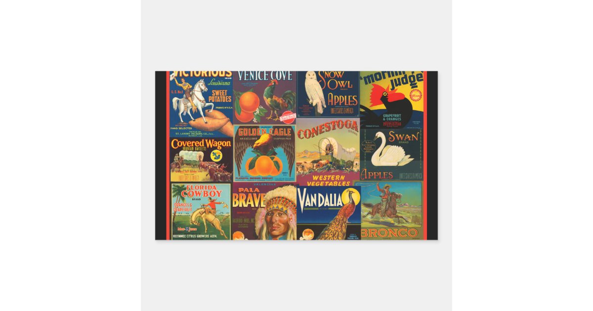 vintage fruit crate labels zazzlecom