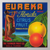 VINTAGE FRUIT CRATE LABLE