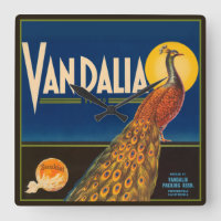 Vintage Fruit Crate Oranges Label