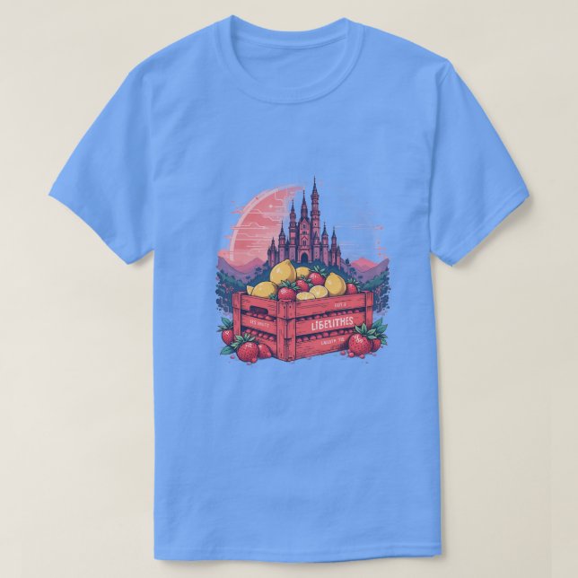 Vintage Fruit Crate T-Shirt (Design Front)