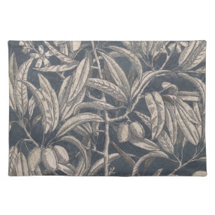 Vintage Fruit & Floral I Cloth Placemat