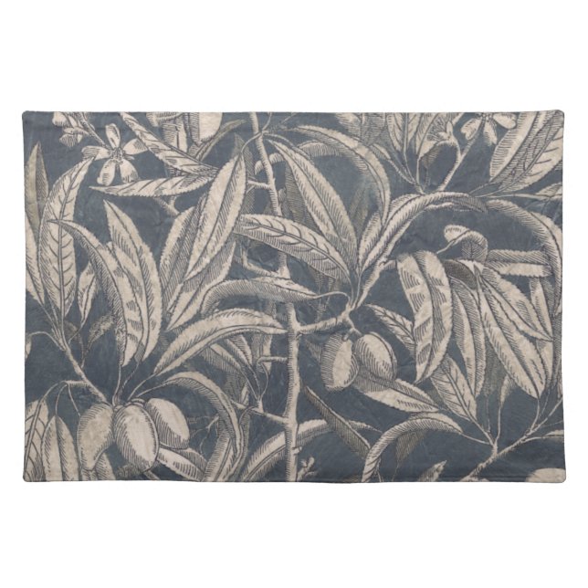 Vintage Fruit & Floral I Cloth Placemat (Front)