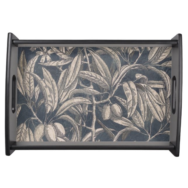 Vintage Fruit & Floral I Serving Tray (Front)