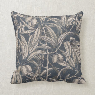 Vintage Fruit & Floral I Throw Pillow