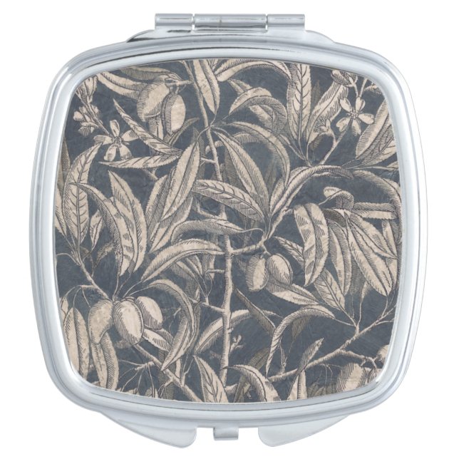 Vintage Fruit & Floral I Vanity Mirror (Front)