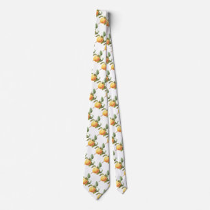 Vintage Fruit Food, Calville Apple by Redoute Neck Tie