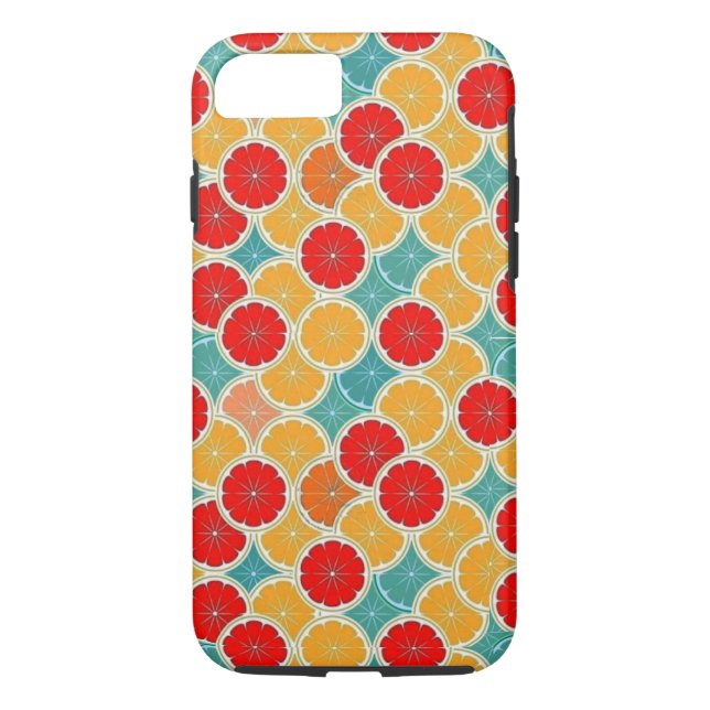 Vintage Fruit Iphone 7 Case (Back)