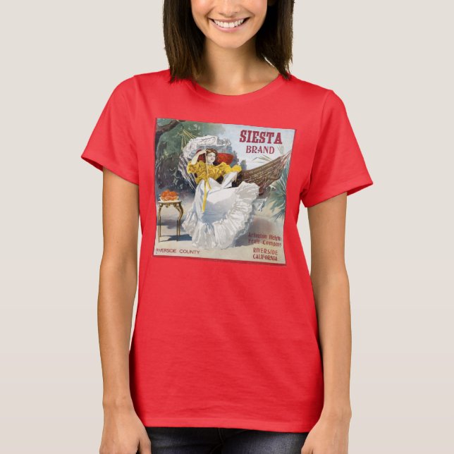 "Vintage Fruit Label" T-Shirt (Front)