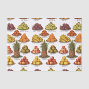 Vintage Fruit Tissue Paper